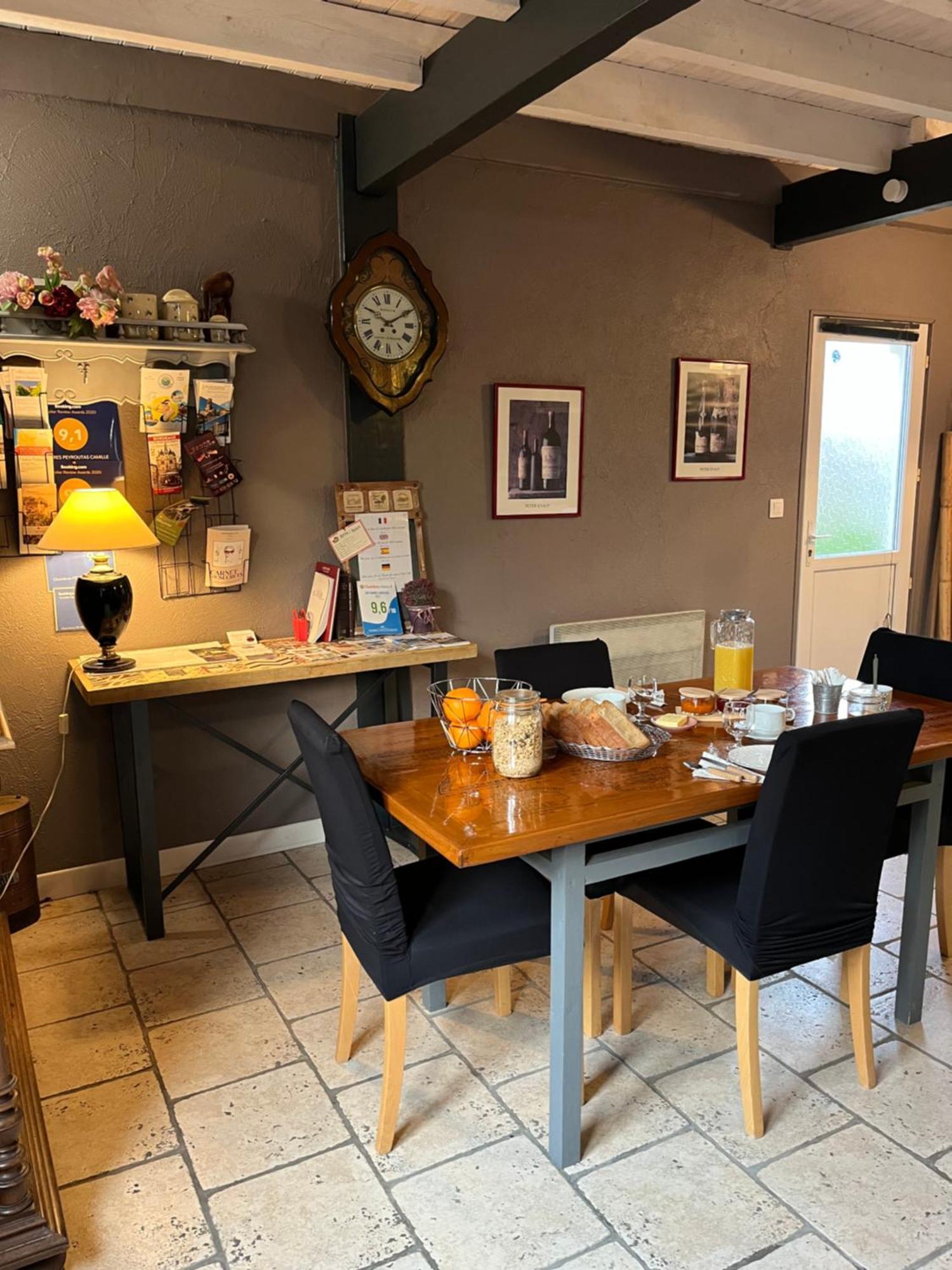 Chambres Et Gite Peyroutas " Camille" Vignonet St Emilion Exterior foto